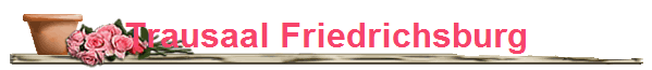 Trausaal Friedrichsburg