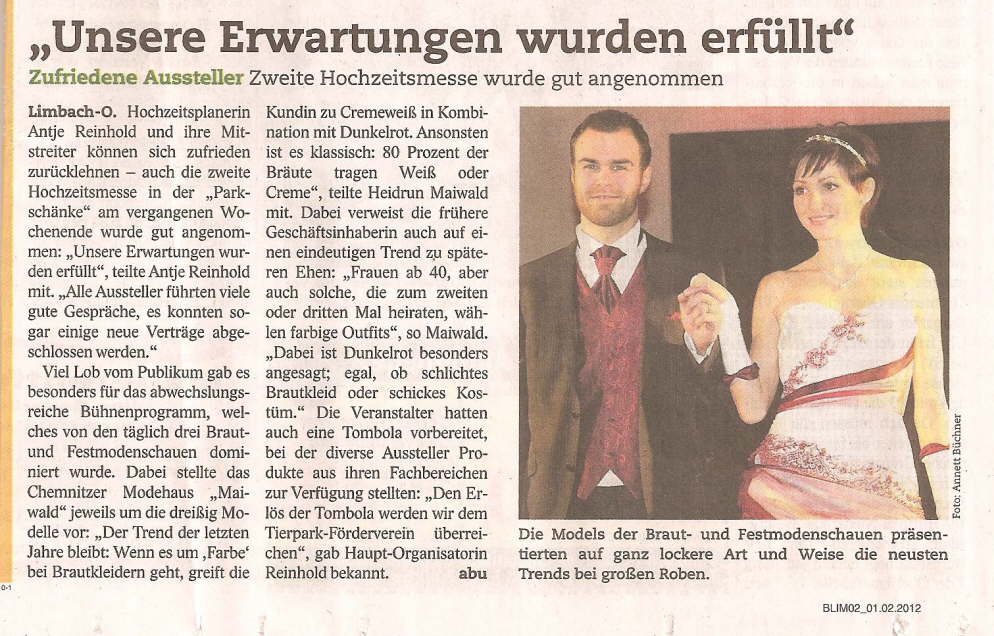 Blick vom 01.02.2012